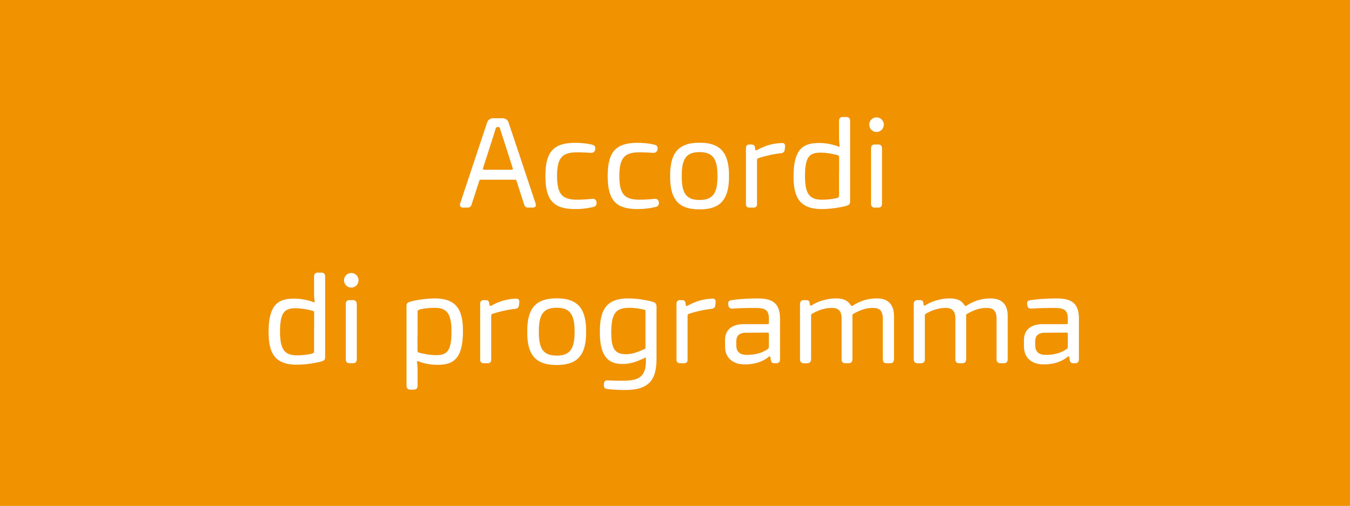 Accordi di Programma