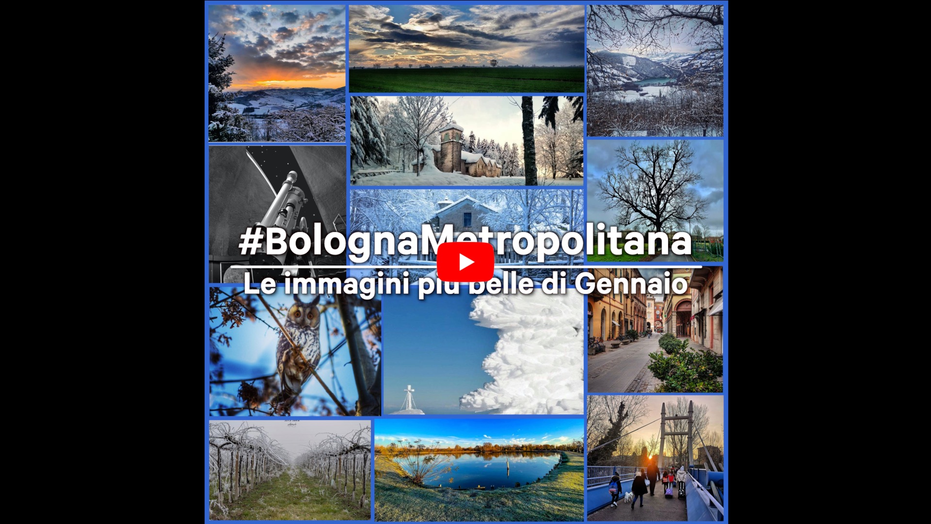 #BolognaMetropolitana - Le immagini più belle di gennaio 2021