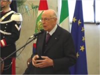 Discorso del Presidente della Repubblica, Giorgio Napolitano