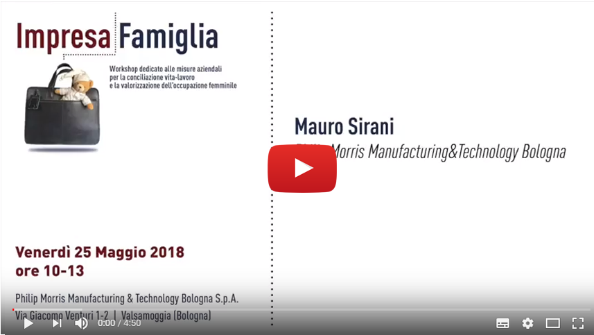 Mauro Sirani, Philip Morris Manufacturing & Technology Bologna