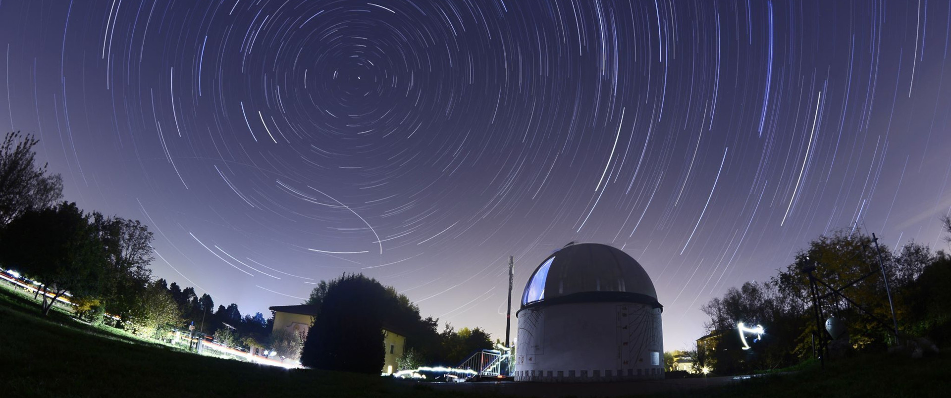 Planetario e cielo stellato - Foto dal profilo Facebook del Museo del Cielo e della Terra di San Giovanni in Persiceto