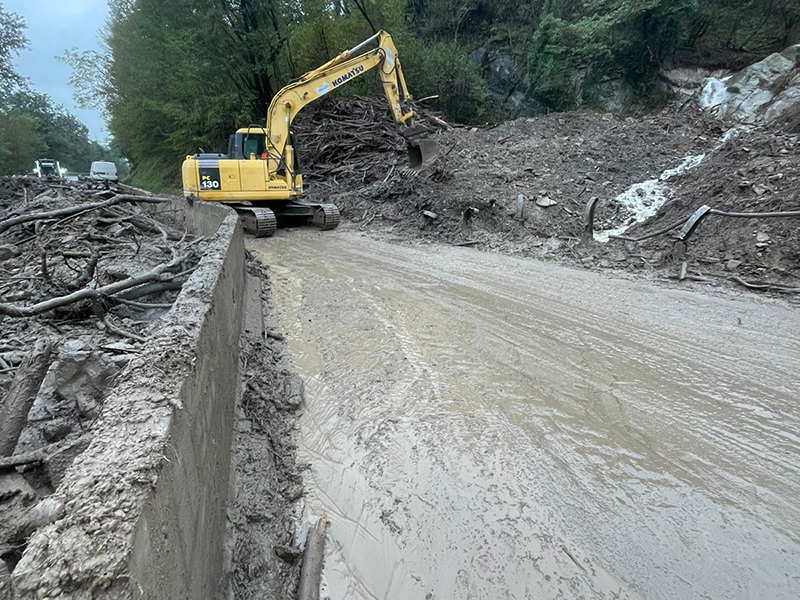 Maltempo, la situazione sulle strade provinciali