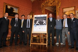 La presentazione dell'evento sportivo a palazzo Malvezzi