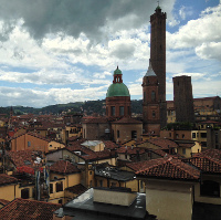 Bologna vista da palazzo Malvezzi