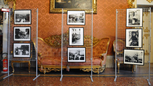 26/01/2016 - Mostra fotografica allestita a palazzo Malvezzi in occasione del Giorno della memoria