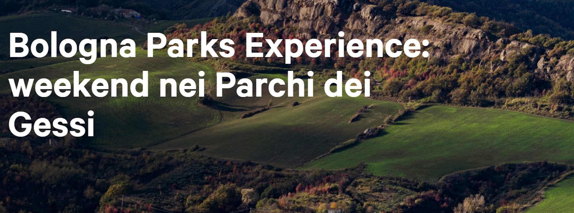 Bologna Parks Experience: weekend nei Parchi dei Gessi