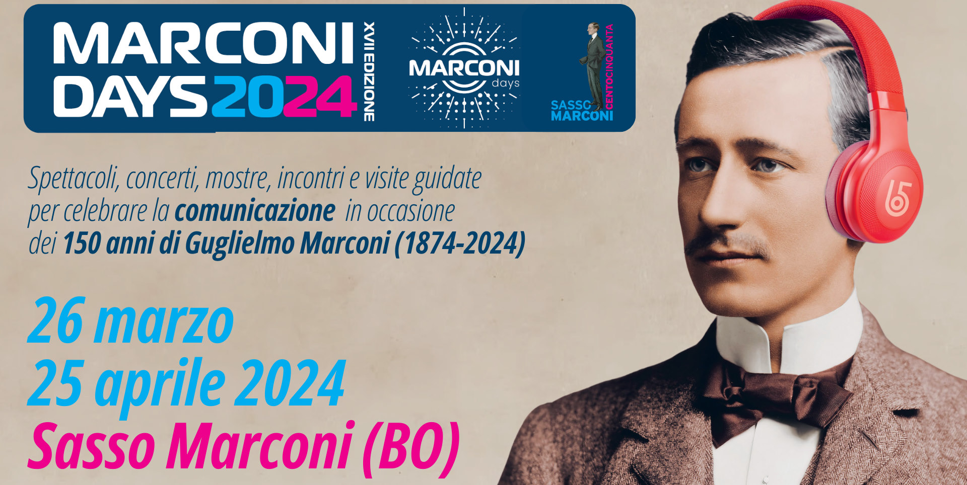 Marconi Days | 6 > 25 aprile